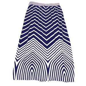 Chevron skirt